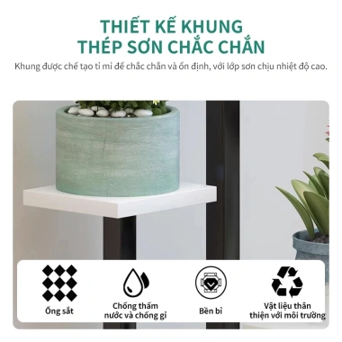 Kệ để cây cảnh Ban Công Ngoài Trời - Kiểu đơn giản, Giá chỉ 199.000đ 5 Kệ để cây cảnh Ban Công Ngoài Trời - Kiểu đơn giản, Giá chỉ 199.000đ 5