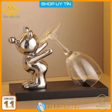 Kệ để chai rượu vang trang trí tủ kệ phòng khách - Thiết kế sáng tạo, giá 165.000₫ 9 Kệ để chai rượu vang trang trí tủ kệ phòng khách - Thiết kế sáng tạo, giá 165.000₫ 9