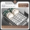 Kệ Để Chén Bát 3 Tầng Thép Carbon Chống Gỉ Giá Úp Thông Minh Khay Thoát Nước 129.000đ 5