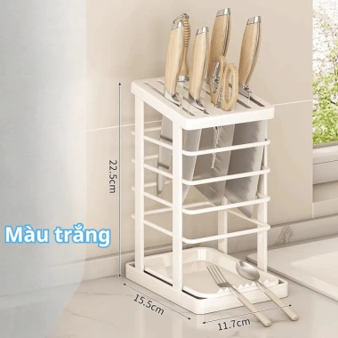 Kệ để dao kéo inox không han rỉ, khay hứng nước, kệ bếp Bigreen - 129.000₫ 4 Kệ để dao kéo inox không han rỉ, khay hứng nước, kệ bếp Bigreen - 129.000₫ 4