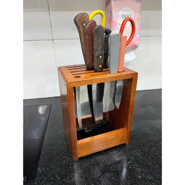 Kệ để dao kéo tiện lợi dày 1,5cm, giá chỉ 108.000đ, giảm so với 132.840đ 2