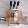 Kệ Để Dao Thớt Đa Năng Inox 304 Giá Treo Nắp Nồi Bền Chắc Không Gỉ Giá 125k 3