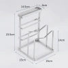 Kệ Để Dao Thớt Đa Năng Inox 304 Giá Treo Nắp Nồi Bền Chắc Không Gỉ Giá 125k 6
