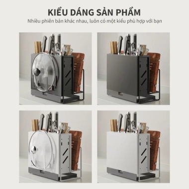 Kệ Để Dao Thớt Inox 304 Treo Tường Thoát Nước Chống Gỉ Tiết Kiệm Không Gian - 199.000 VND