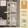 Kệ Để Đồ 3-5 Tầng Bánh Xe - Giá Đựng Đồ Spa, Văn Phòng, Bỉm Sữa, 215.000 VND 9