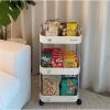 Kệ Để Đồ 3 Tầng Đa Năng SUN.MI - Bánh Xe Đẩy, Giá Chỉ 49.000, Tiện Lợi Cho Nhà 4