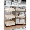 Kệ Để Đồ 3 Tầng Đa Năng SUN.MI - Bánh Xe Đẩy, Giá Chỉ 49.000, Tiện Lợi Cho Nhà 7