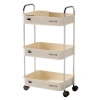 Kệ Để Đồ 3 Tầng Đa Năng SUN.MI - Bánh Xe Đẩy, Giá Chỉ 49.000, Tiện Lợi Cho Nhà 9