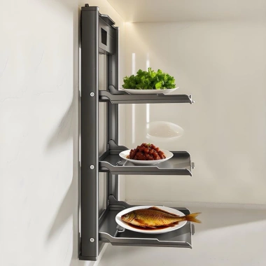 Kệ để đồ ăn gắn tường tiện lợi chỉ 199.000₫ giảm từ 258.700 tiết kiệm không gian bếp
