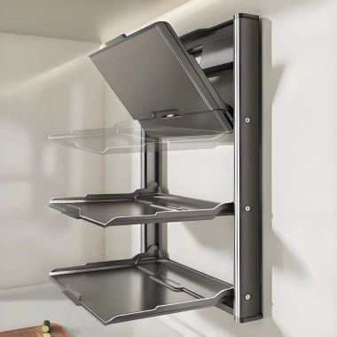 Kệ để đồ ăn gắn tường tiện lợi chỉ 199.000₫ giảm từ 258.700 tiết kiệm không gian bếp