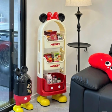Kệ Để Đồ Mickey 2-3 Tầng Nhựa PP Dày Dặn, Chắc Chắn, In Hình Mickey - Giá 620k