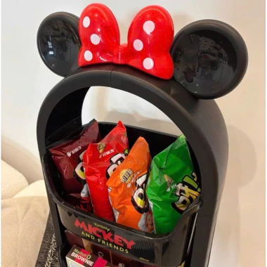 Kệ Để Đồ Mickey 2-3 Tầng Nhựa PP Dày Dặn, Chắc Chắn, In Hình Mickey - Giá 620k