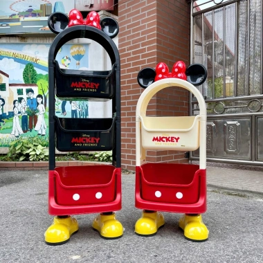Kệ Để Đồ Mickey 2-3 Tầng Nhựa PP Dày Dặn, Chắc Chắn, In Hình Mickey - Giá 620k
