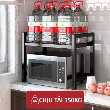 Kệ Để Đồ Nhà Bếp Đa Năng 2/3 Tầng Điều Chỉnh Kích Thước, Phù Hợp Lò Vi Sóng, Bảo Hành 12 Tháng - Giá 219.000₫