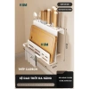 Kệ để đồ nhà bếp đa năng KIVA - Thép carbon, lắp dán/khoan tường, giá 180.000₫ 9