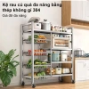 Kệ để đồ nhà bếp inox 100% - Giỏ trái cây, rau củ, cất nồi cơm điện & lò vi sóng, giảm 23%