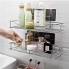 Kệ để đồ nhà tắm dán tường OENON Inox cao cấp Beecook – Giá 45.000 VND, sang trọng, tiện lợi