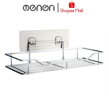 Kệ để đồ nhà tắm dán tường OENON Inox cao cấp Beecook – Giá 45.000 VND, sang trọng, tiện lợi
