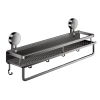 Kệ Để Đồ Nhà Tắm Hình Chữ Nhật Hút Chân Không Nhôm Cao Cấp Chống Gỉ - Giá 139.000đ 5