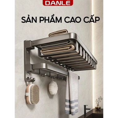 Kệ Để Đồ Nhà Tắm & Nhà Bếp Treo Khăn Không Cần Khoan - Giá 210.000đ Giảm Đặc Biệt