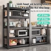 Kệ Để Đồ SIV đa năng 4/5 tầng 60-120cm - Đựng nồi cơm, lò nướng, tiết kiệm không gian - 858.000₫ 2