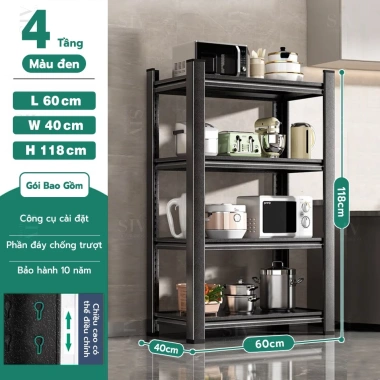 Kệ Để Đồ SIV đa năng 4/5 tầng 60-120cm - Đựng nồi cơm, lò nướng, tiết kiệm không gian - 858.000₫ 10 Kệ Để Đồ SIV đa năng 4/5 tầng 60-120cm - Đựng nồi cơm, lò nướng, tiết kiệm không gian - 858.000₫ 10