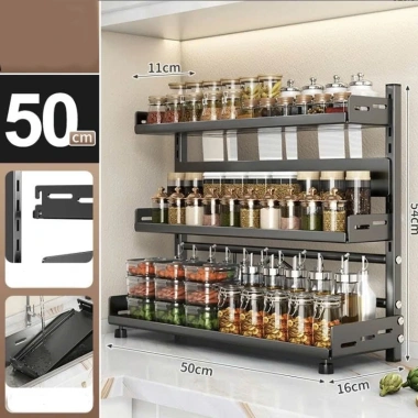 Kệ để gia vị đa năng KSun005 - Giá để dao, gia vị, đồ dùng bếp, giảm còn 157.000 VND 8