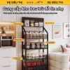 Kệ để hàng 5 tầng sắt đa năng có bánh xe – Hai màu đen trắng, giá ưu đãi 329.000₫ 3