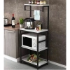 Kệ để lò sông đa năng 4 tầng HG04T: Khung thép và Gỗ MDF cao cấp, giảm giá 20% 3