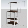 Kệ để lò sông đa năng 4 tầng HG04T: Khung thép và Gỗ MDF cao cấp, giảm giá 20% 9