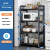 Kệ để lò vi sóng 3-5 tầng khung sắt tĩnh điện lắp ráp thông minh - Giá 250.000 VND 2