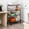 Kệ để lò vi sóng 3-5 tầng khung sắt tĩnh điện lắp ráp thông minh - Giá 250.000 VND 3