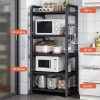 Kệ để lò vi sóng 3-5 tầng khung sắt tĩnh điện lắp ráp thông minh - Giá 250.000 VND 5