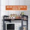 Kệ để lò vi sóng 3-5 tầng khung sắt tĩnh điện lắp ráp thông minh - Giá 250.000 VND 6