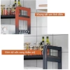 Kệ để lò vi sóng 3-5 tầng khung sắt tĩnh điện lắp ráp thông minh - Giá 250.000 VND 7