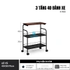 Kệ để lò vi sóng 3-5 tầng khung sắt tĩnh điện lắp ráp thông minh - Giá 250.000 VND 10