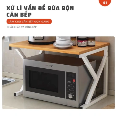 Kệ Để Lò Vi Sóng Chân Chữ K Bền Đẹp Đa Năng – Giá 149.000, Giải Pháp Gọn Gàng Cho Căn Bếp 4 Kệ Để Lò Vi Sóng Chân Chữ K Bền Đẹp Đa Năng – Giá 149.000, Giải Pháp Gọn Gàng Cho Căn Bếp 4