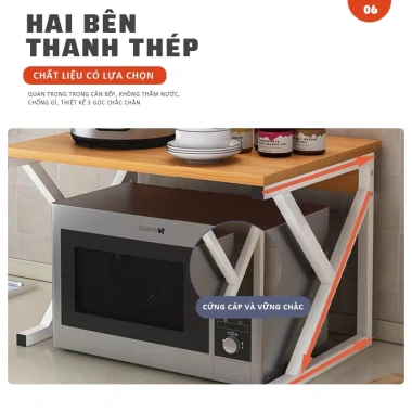 Kệ Để Lò Vi Sóng Chân Chữ K Bền Đẹp Đa Năng – Giá 149.000, Giải Pháp Gọn Gàng Cho Căn Bếp 9 Kệ Để Lò Vi Sóng Chân Chữ K Bền Đẹp Đa Năng – Giá 149.000, Giải Pháp Gọn Gàng Cho Căn Bếp 9