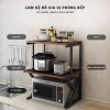 Kệ Đế Lò Vi Sóng Chân Chữ K Gỗ Đẹp – Tiết Kiệm Không Gian, Khung Thép Chắc Chắn, Giá 149.000₫ 7