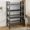 Kệ Để Lò Vi Sóng Khung Thép Sơn Tĩnh Điện Cao Cấp - Bánh Xe Di Chuyển, Giá 459.000đ 7