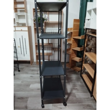 Kệ Để Lò Vi Sóng Khung Thép Sơn Tĩnh Điện Cao Cấp Giá Ưu Đãi 459.000₫