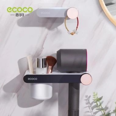 Kệ để máy sấy tóc dán tường Ecoco 2.207-2.208 - Giá 75.600đ, giảm ngay