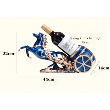 Kệ để rượu vang phong cách châu Âu sang trọng, mã đáo, decor xe ngựa - giá ưu đãi 499.000₫ 6 Kệ để rượu vang phong cách châu Âu sang trọng, mã đáo, decor xe ngựa - giá ưu đãi 499.000₫ 6