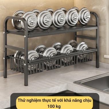 Kệ Để Xoong Nồi Chảo Gầm Bếp, Giỏ Đựng Tiện Lợi, Giá chỉ 155.000 đồng – Giảm tới 46% 7