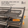 Kệ Decor Đa Năng Nhiều Tầng Bánh Xe Di Chuyển - Giỏ To, Giá Giảm 1.299.000₫ 6