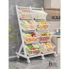 Kệ Decor Đa Năng Nhiều Tầng Bánh Xe Di Chuyển - Tiện Lợi, Giá Giảm 350k 2