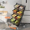 Kệ Decor Đa Năng Nhiều Tầng Bánh Xe Di Chuyển - Tiện Lợi, Giá Giảm 350k 5