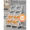 Kệ Decor Đa Năng Nhiều Tầng Bánh Xe Di Chuyển - Tiện Lợi, Giá Giảm 350k 9