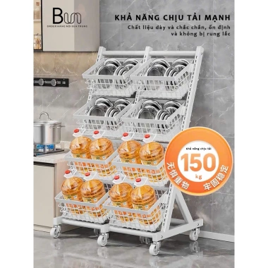 Kệ Decor Đa Năng Nhiều Tầng Bánh Xe Di Chuyển - Tiện Lợi, Giá Giảm 350k 9 Kệ Decor Đa Năng Nhiều Tầng Bánh Xe Di Chuyển - Tiện Lợi, Giá Giảm 350k 9