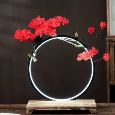 Kệ Đèn LED Gỗ Trang Trí Đa Màu Siêu Đẹp, Giá Giảm 319.000₫, Phong Cách Nội Thất 4
